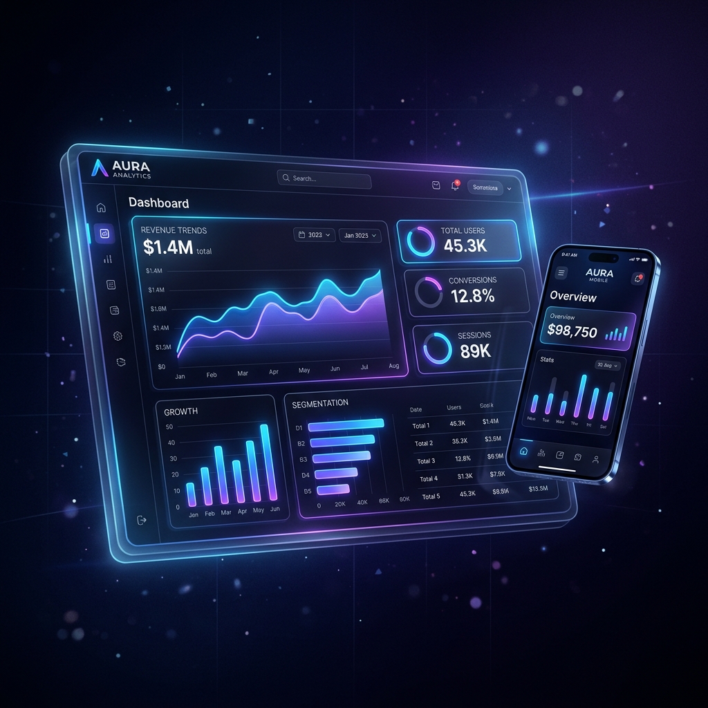 Businzo product engineering — modern dashboards and platforms